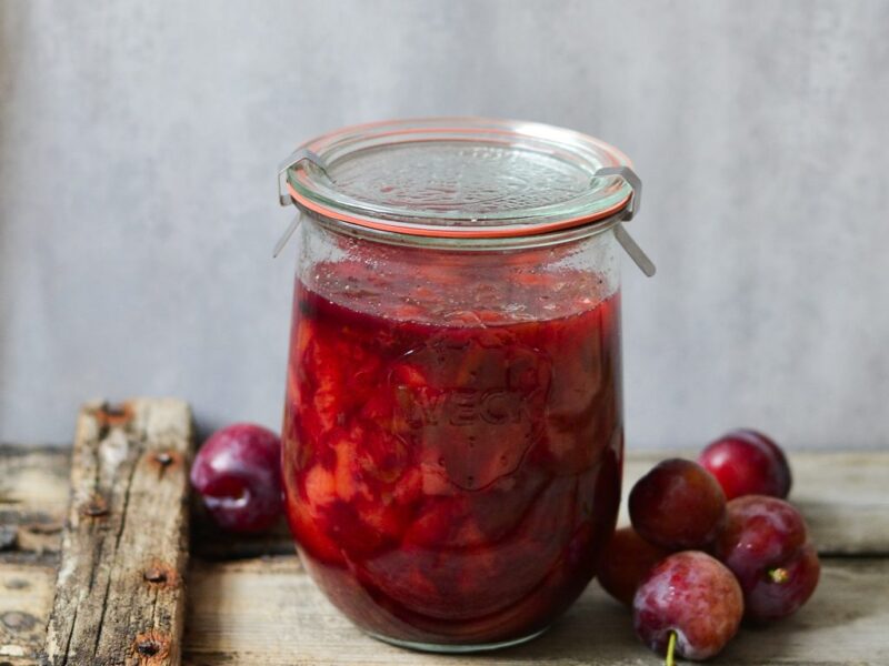Summer Plum Compote