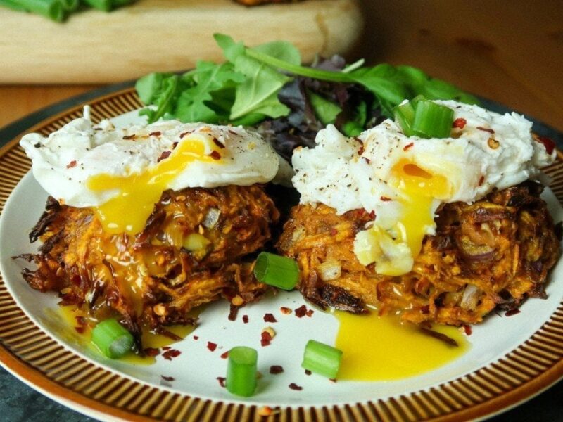 Sweet Potato Rösti – A Perfect Base & Snack