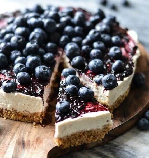 Icelandic Skyr & Blueberry Cake