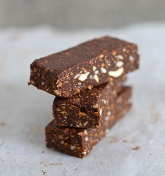 Cocoa & Cashew Bars – Vegan, Paleo & Perfect