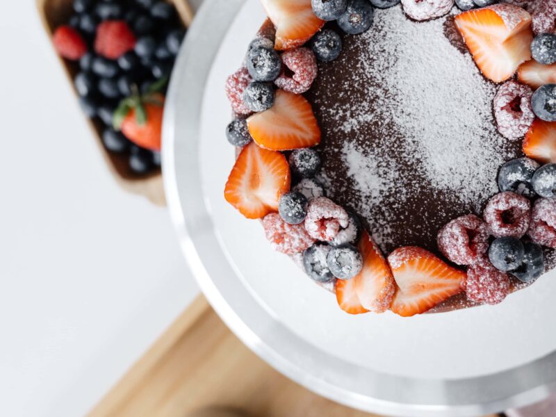 Chocolate & Blackberry Cream Dream Cake