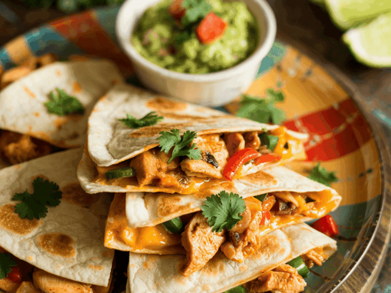 Chicken Quesadillas