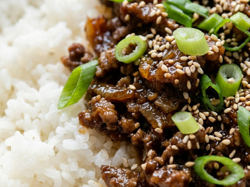 Ground Beef Bulgogi