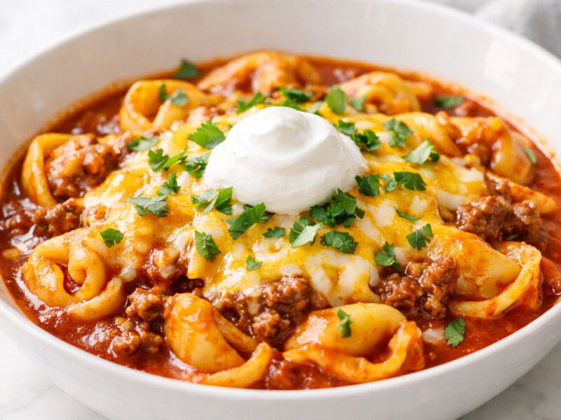 Beef Enchilada Tortellini
