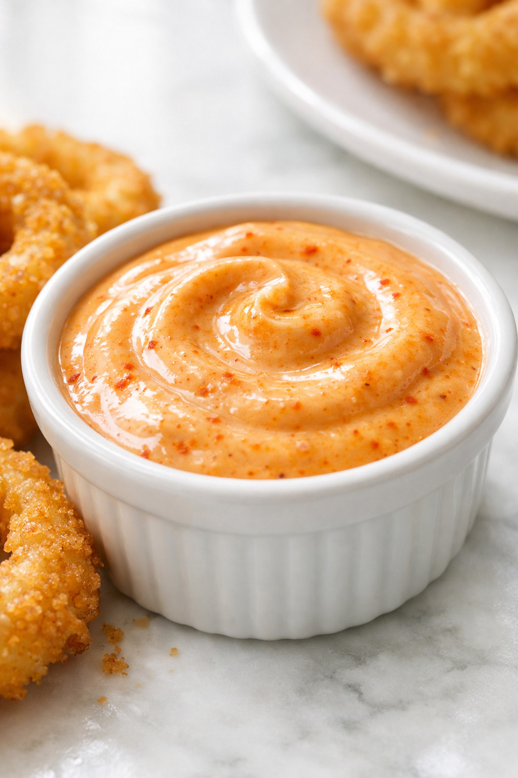 Close-up of Burger King Zesty Sauce