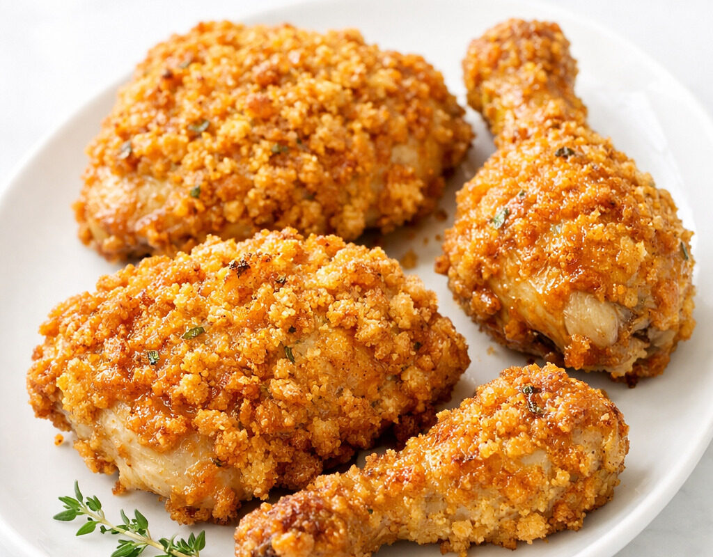 Buttermilk Baked Chicken (Crispy and Juicy)