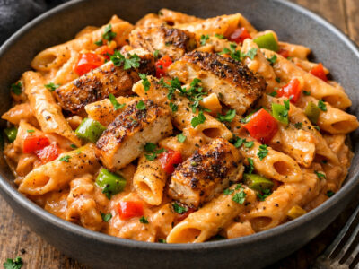 Creamy Cajun Chicken Pasta