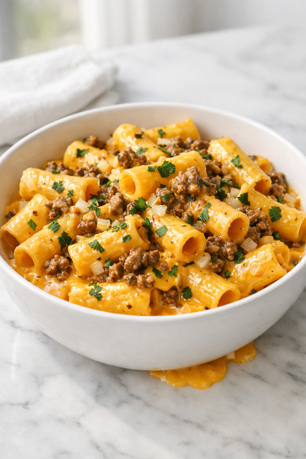 Cheeseburger Pasta