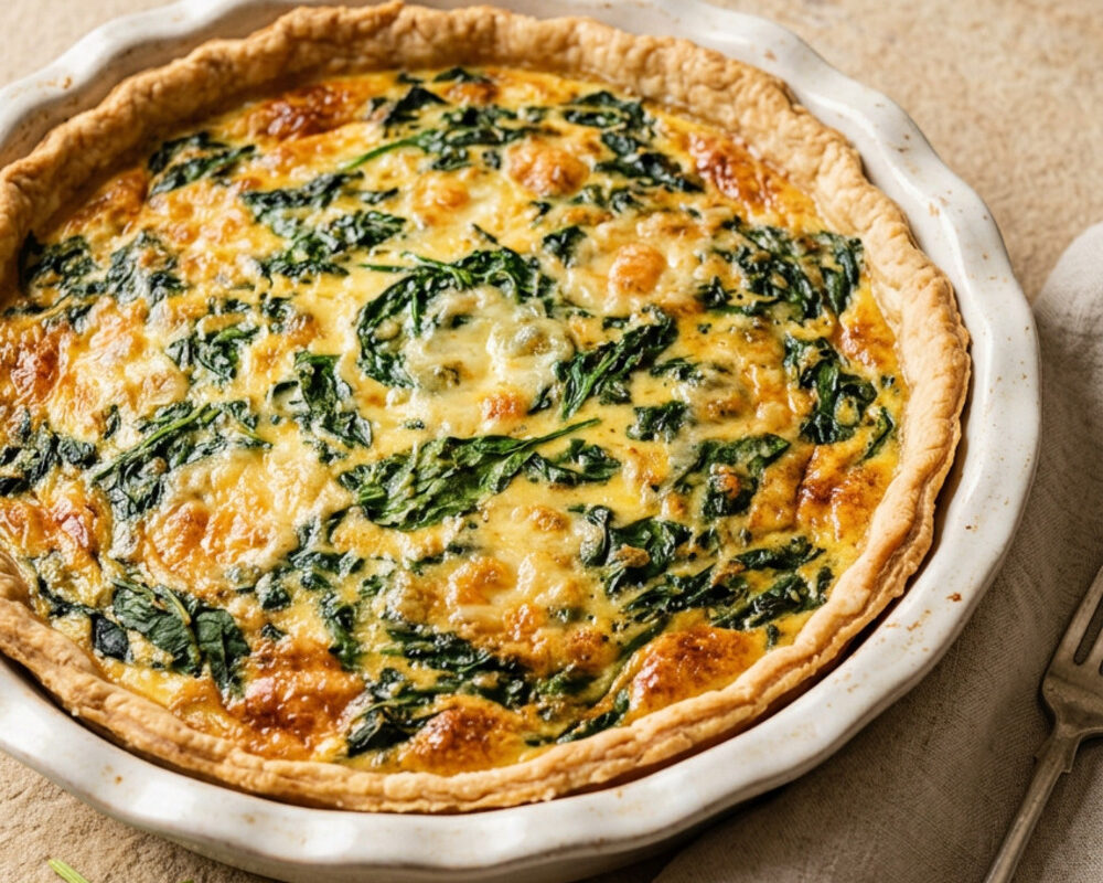 Classic Spinach Quiche Recipe
