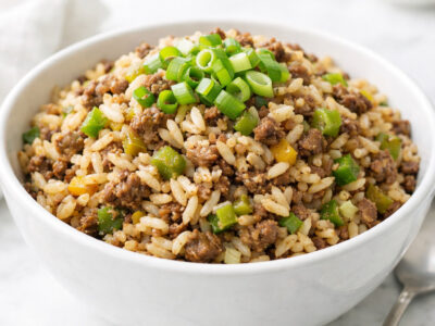Dirty Rice With Ground Beef