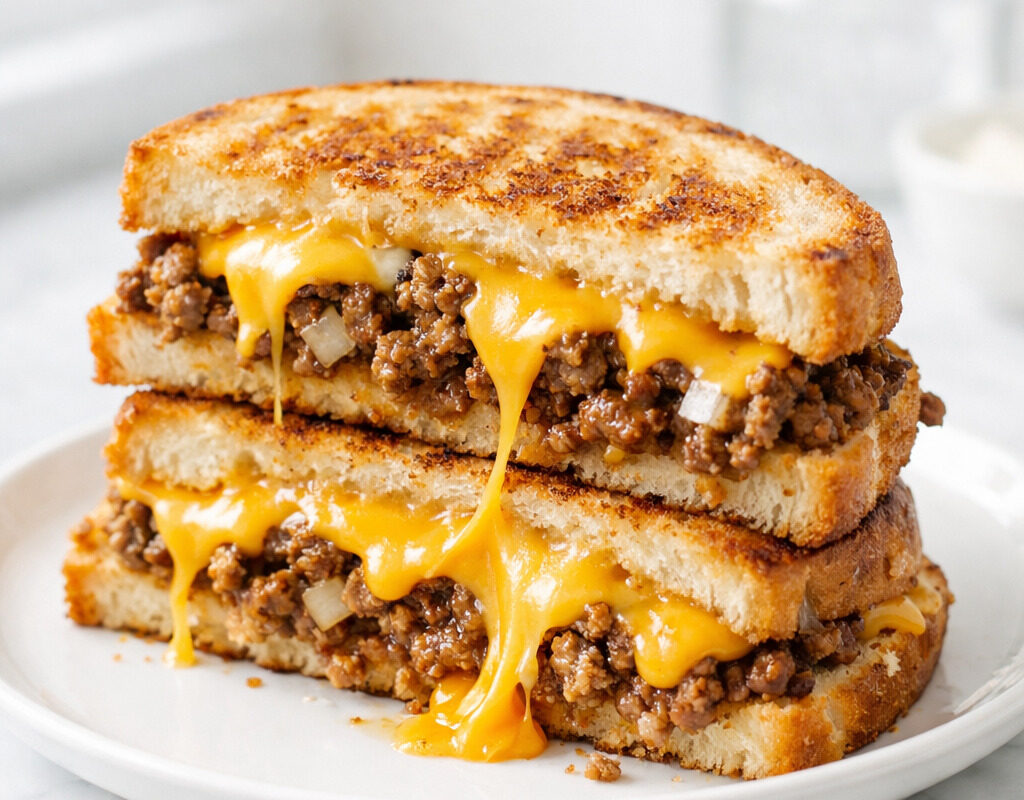 Cheesy Ground Beef Melt