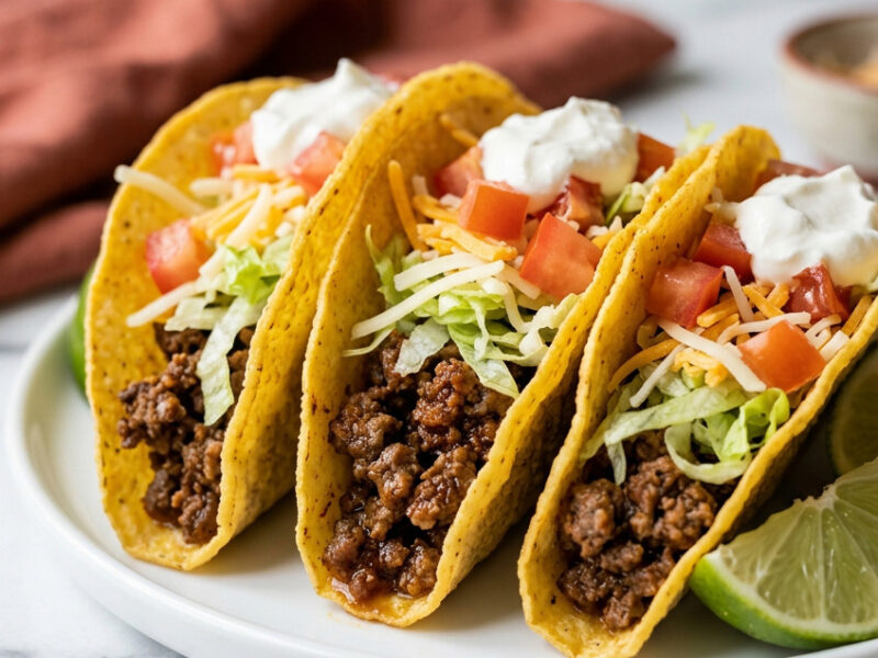 Ground Beef Tacos