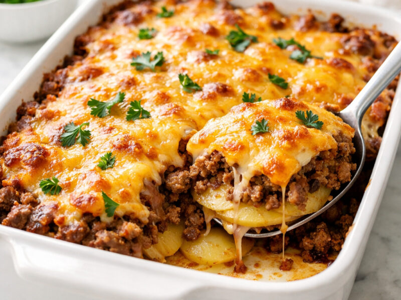 Ground Beef Hobo Casserole