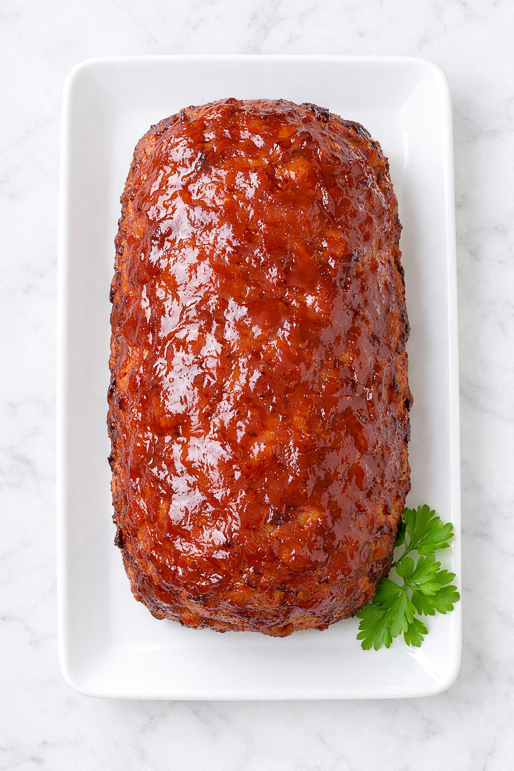 Overhead view of Mccormick Meatloaf
