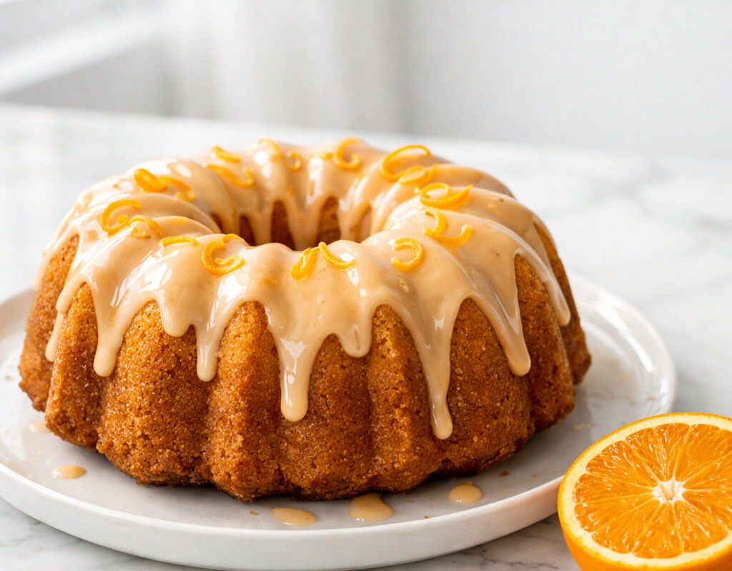 Orange Glaze Icing