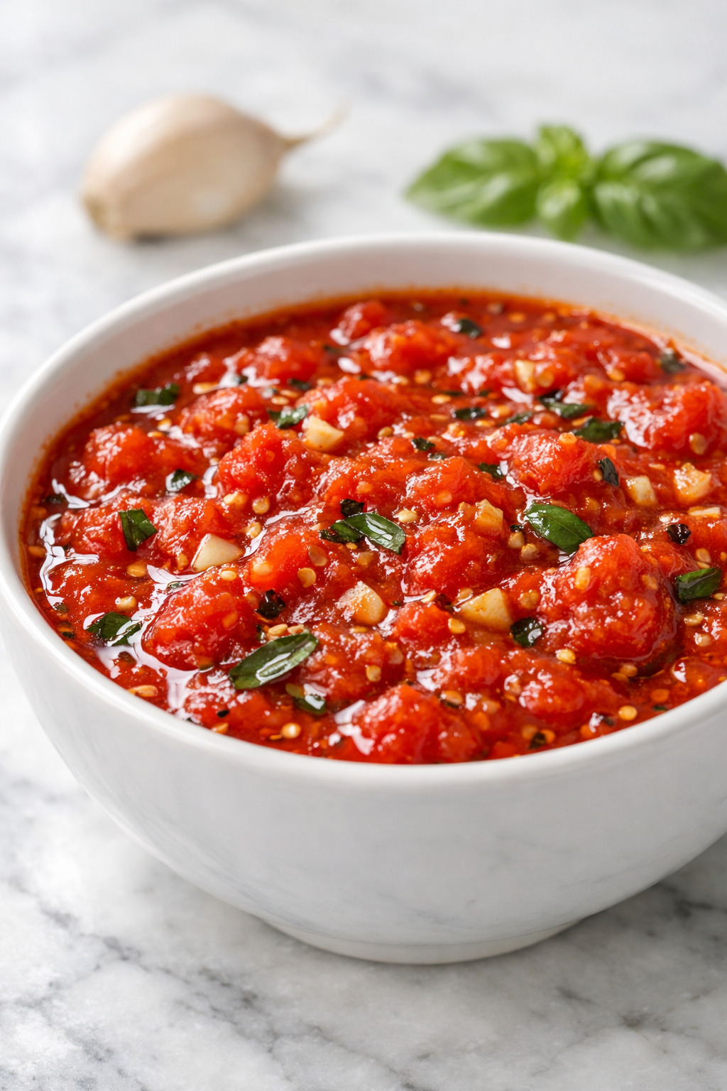 Fra Diavolo sauce closeup