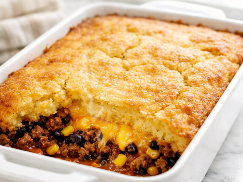 Texas Tamale Pie Casserole