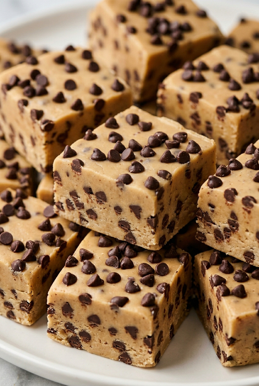 cookie dough fudge