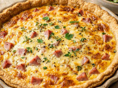 Ham and Cheese Quiche