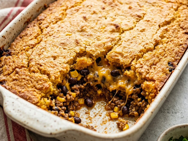 Texas Tamale Pie Casserole